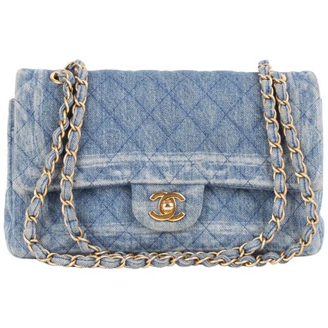 pink denim chanel bag|chanel denim flap bag 2019.